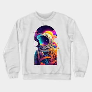 Astronaut Mind Melt Crewneck Sweatshirt